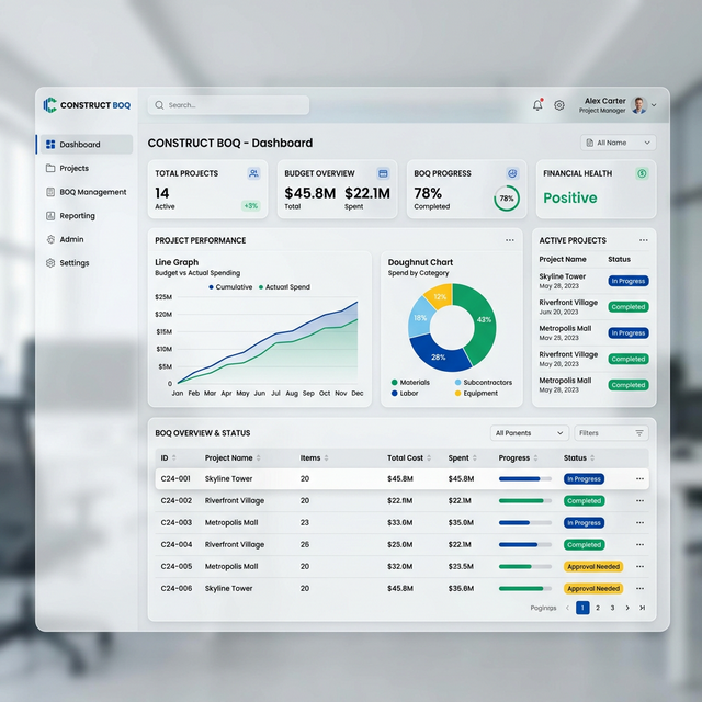 45build Dashboard System